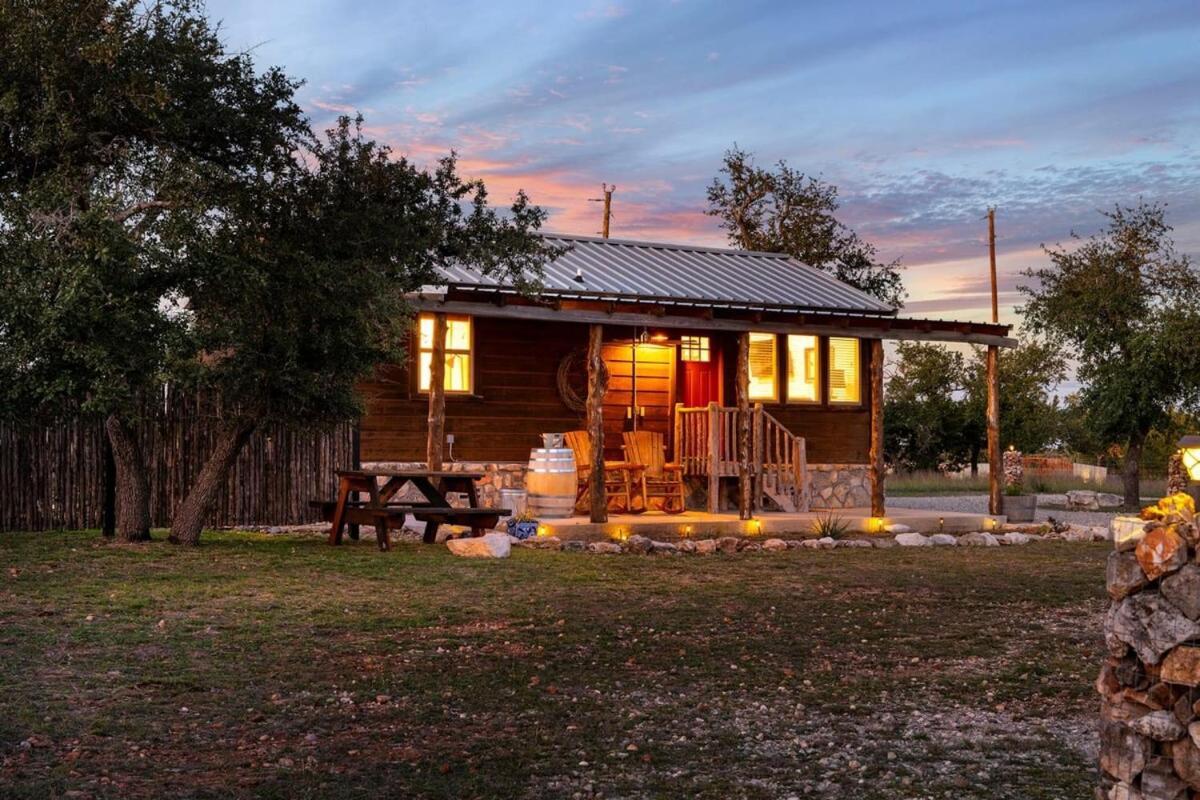 Rockin' R - Rustic Star Cabin Fredericksburg Exterior foto