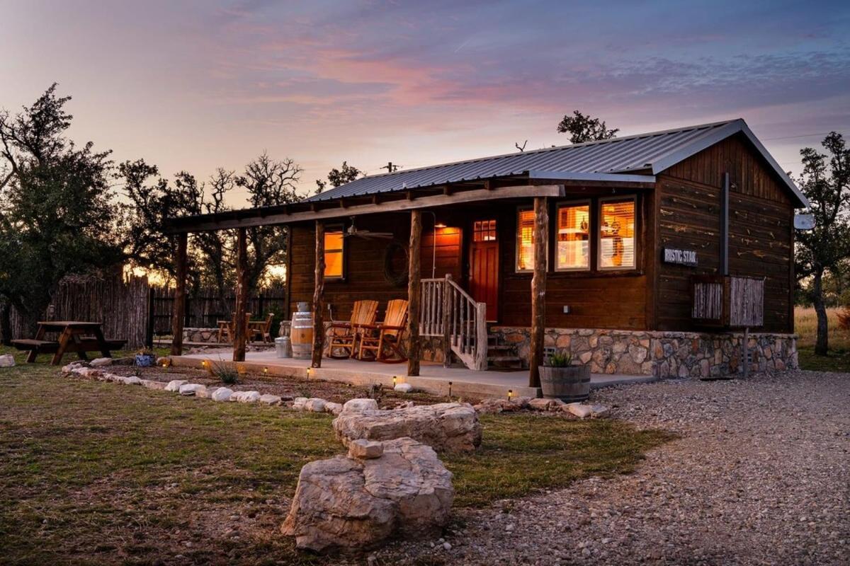 Rockin' R - Rustic Star Cabin Fredericksburg Exterior foto